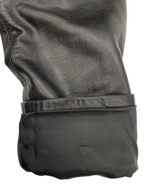 D'URBAN（ダーバン）D'URBAN (ダーバン) レザージャケット ブラック サイズ:Mの古着・服飾アイテム