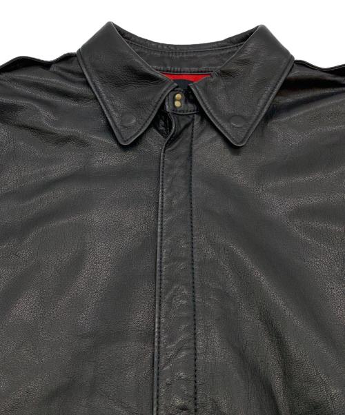 McGREGOR（マクレガー）McGREGOR (マクレガー) レザージャケット ブラック サイズ:Lの古着・服飾アイテム