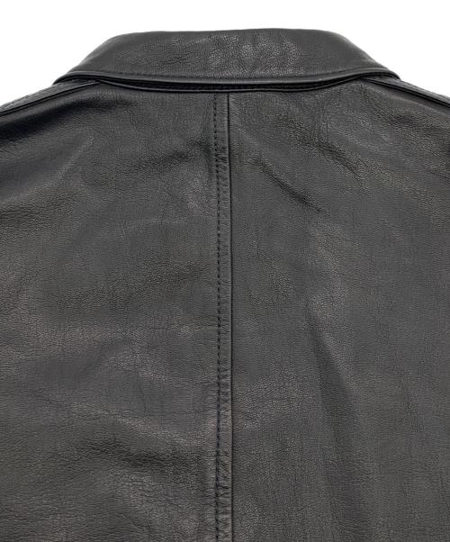 McGREGOR（マクレガー）McGREGOR (マクレガー) レザージャケット ブラック サイズ:Lの古着・服飾アイテム