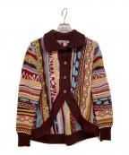 OLLEBOREBLAアルベロベロ）の古着「厚手カーディガン」｜マルチカラー