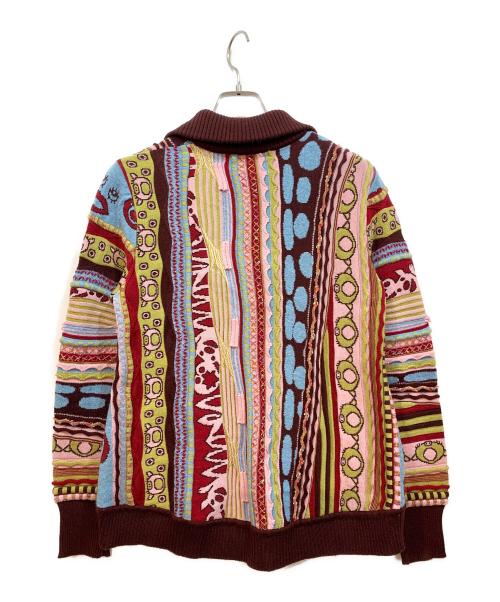 OLLEBOREBLA（アルベロベロ）OLLEBOREBLA (アルベロベロ) 厚手カーディガン マルチカラー サイズ:記載なしの古着・服飾アイテム