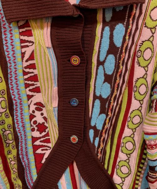 OLLEBOREBLA（アルベロベロ）OLLEBOREBLA (アルベロベロ) 厚手カーディガン マルチカラー サイズ:記載なしの古着・服飾アイテム