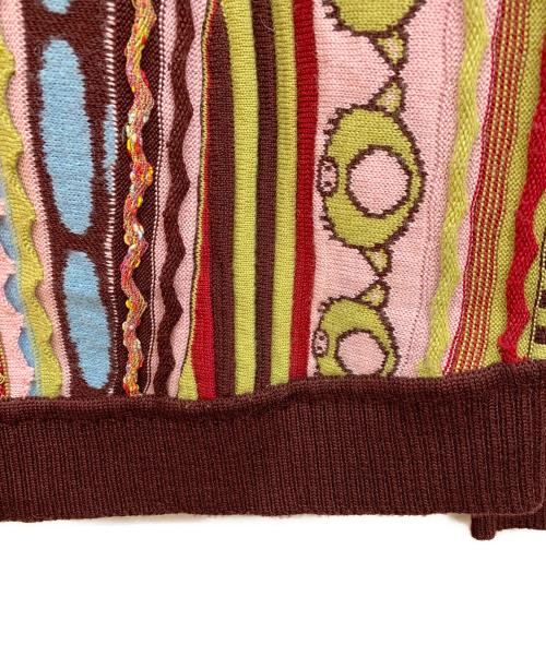 OLLEBOREBLA（アルベロベロ）OLLEBOREBLA (アルベロベロ) 厚手カーディガン マルチカラー サイズ:記載なしの古着・服飾アイテム