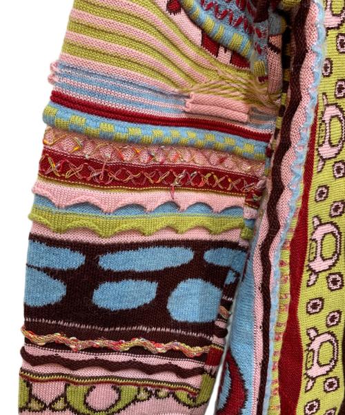 OLLEBOREBLA（アルベロベロ）OLLEBOREBLA (アルベロベロ) 厚手カーディガン マルチカラー サイズ:記載なしの古着・服飾アイテム