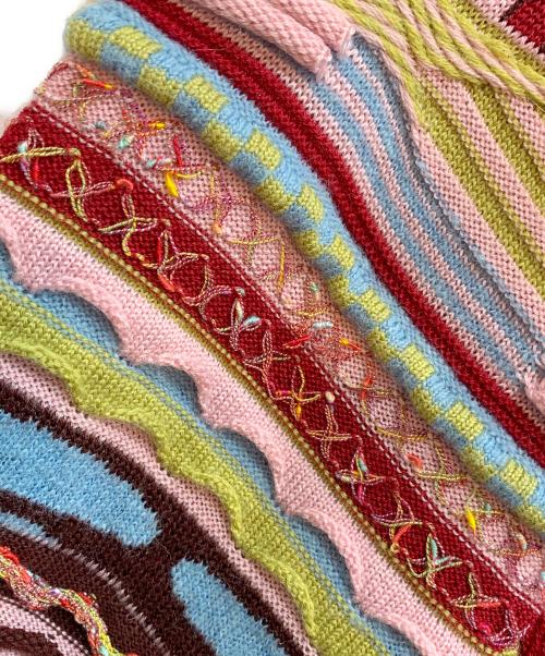 OLLEBOREBLA（アルベロベロ）OLLEBOREBLA (アルベロベロ) 厚手カーディガン マルチカラー サイズ:記載なしの古着・服飾アイテム