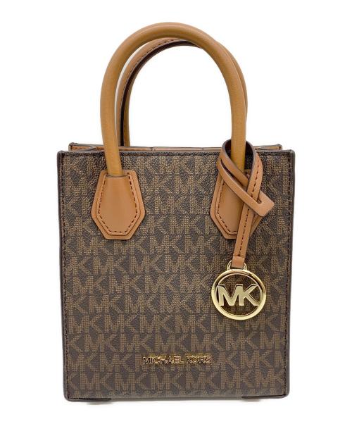 MICHAEL KORS（マイケル・コース）MICHAEL KORS (マイケル・コース) ミニショルダーバッグ ブラウンの古着・服飾アイテム