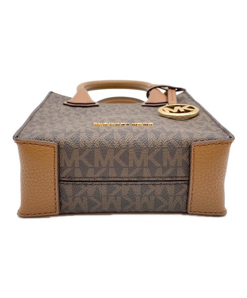 MICHAEL KORS（マイケル・コース）MICHAEL KORS (マイケル・コース) ミニショルダーバッグ ブラウンの古着・服飾アイテム