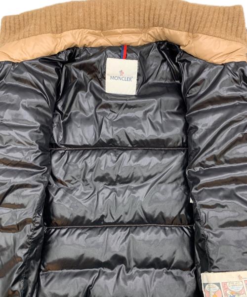 MONCLER（モンクレール）MONCLER (モンクレール) ダウンジャケット ブラウン サイズ:2の古着・服飾アイテム