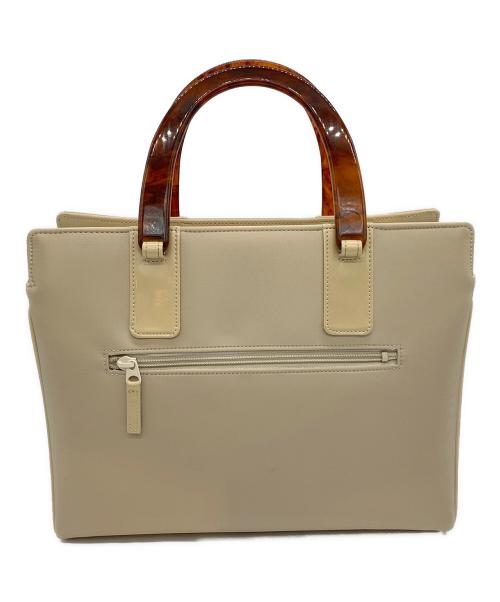KITAMURA2（キタムラツウ）KITAMURA2 (キタムラツウ) ハンドバッグ ベージュの古着・服飾アイテム