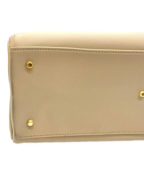 KITAMURA2（キタムラツウ）KITAMURA2 (キタムラツウ) ハンドバッグ ベージュの古着・服飾アイテム