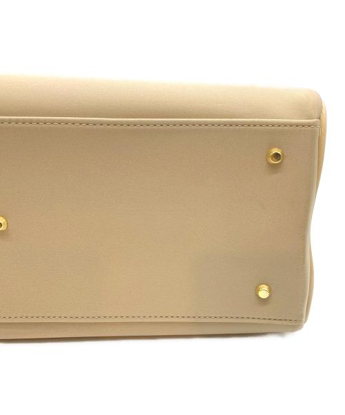 KITAMURA2（キタムラツウ）KITAMURA2 (キタムラツウ) ハンドバッグ ベージュの古着・服飾アイテム