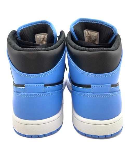 NIKE（ナイキ）NIKE (ナイキ) AIR JORDAN 1 MID ブルー×ブラック サイズ:US8.5の古着・服飾アイテム