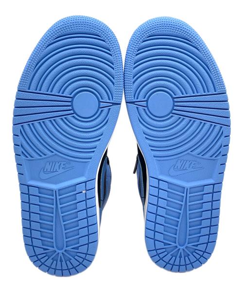 NIKE（ナイキ）NIKE (ナイキ) AIR JORDAN 1 MID ブルー×ブラック サイズ:US8.5の古着・服飾アイテム