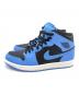 NIKE (ナイキ) AIR JORDAN 1 MID ブルー×ブラック サイズ:US8.5：10000円