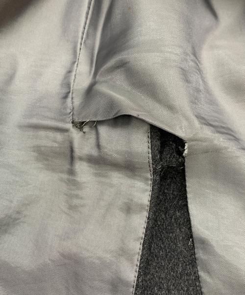 Yves Saint Laurent（イヴサンローラン）Yves Saint Laurent (イヴサンローラン) ウールコート ブラック サイズ:C94-W82-T175の古着・服飾アイテム