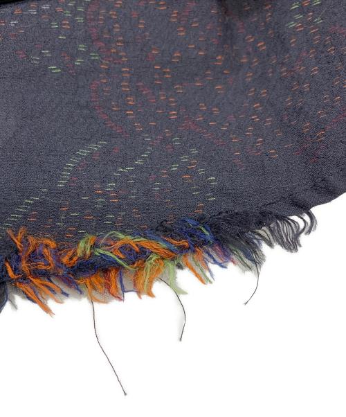 BEARDSLEY（ビアズリー）BEARDSLEY (ビアズリー) ビアズリーフリンジスカート ブラック サイズ:Fの古着・服飾アイテム