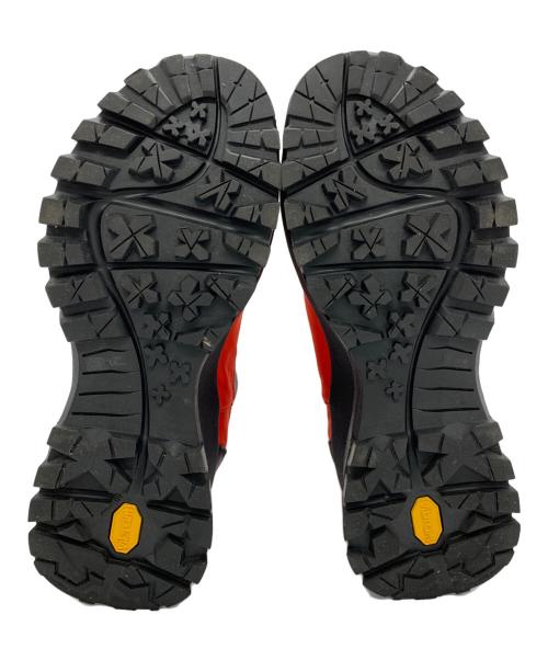 nagonstans（ナゴンスタンス）nagonstans (ナゴンスタンス) ショートブーツ レッド×ブラック サイズ:US：8の古着・服飾アイテム