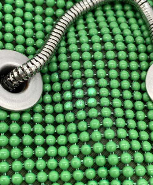 BIGOTRE（ビゴター）BIGOTRE (ビゴター) チェーンショルダーバッグ グリーンの古着・服飾アイテム