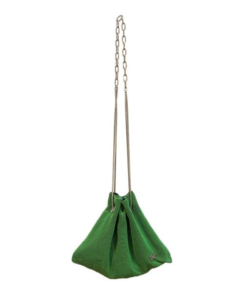 BIGOTRE（ビゴター）BIGOTRE (ビゴター) チェーンショルダーバッグ グリーンの古着・服飾アイテム