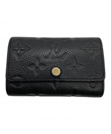 LOUIS VUITTON（ルイ ヴィトン）の古着「キーケース ミュルティクレ6」｜ブラック