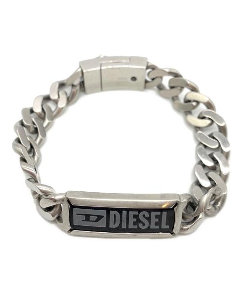 DIESEL（ディーゼル）DIESEL (ディーゼル) ブレスレット シルバーの古着・服飾アイテム