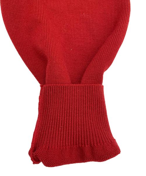 Burberry's（バーバリー）Burberry's (バーバリーズ) 薄手カーディガン レッド サイズ:Lの古着・服飾アイテム