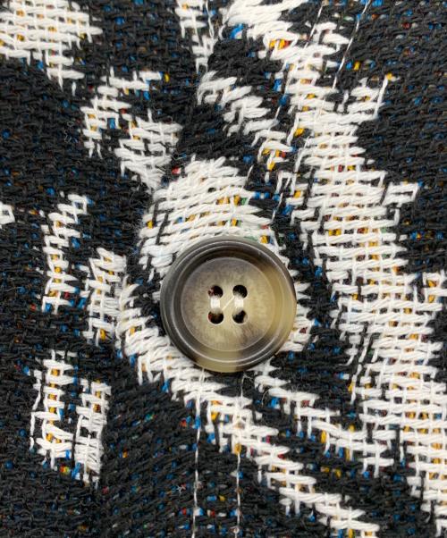 JEFFERSONS（ジェファーソンズ）JEFFERSONS (ジェファーソンズ) 厚手カーディガン ブラック サイズ:Sの古着・服飾アイテム