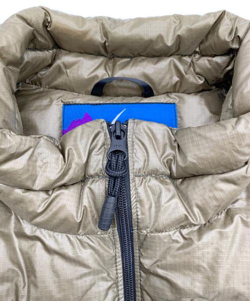 NANGA（ナンガ）NANGA (ナンガ) ダウンジャケット ベージュ サイズ:Lの古着・服飾アイテム