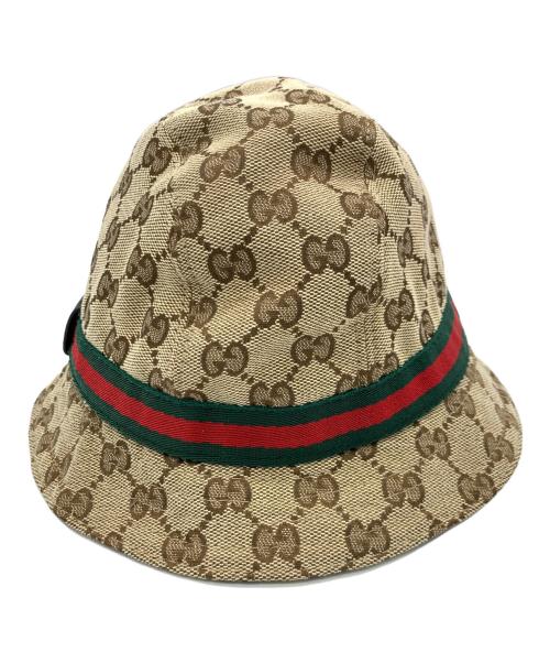 GUCCI（グッチ）GUCCI (グッチ) バケットハット ベージュの古着・服飾アイテム
