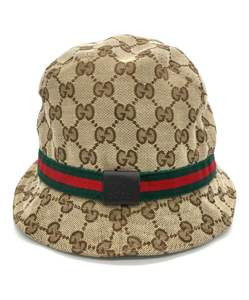 GUCCI（グッチ）GUCCI (グッチ) バケットハット ベージュの古着・服飾アイテム