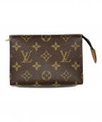 LOUIS VUITTONルイ ヴィトン）の古着「ポシェットトワレット15」｜ブラウン