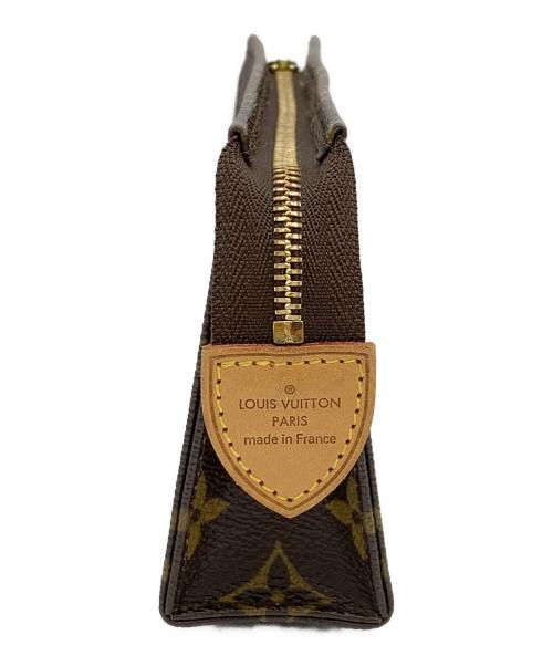 LOUIS VUITTON（ルイ ヴィトン）LOUIS VUITTON (ルイ ヴィトン) ポシェットトワレット15 ブラウンの古着・服飾アイテム