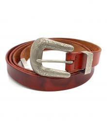 BED J.W. FORD（ベッドフォード）の古着「ベルト」｜レッド