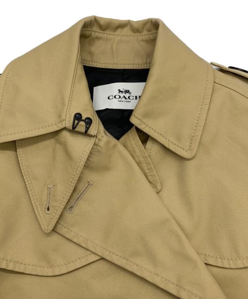 COACH（コーチ）COACH (コーチ) トレンチコート カーキ サイズ:XXSの古着・服飾アイテム