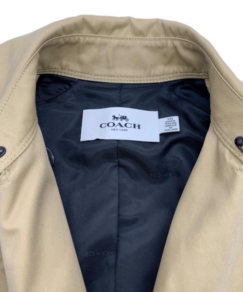 COACH（コーチ）COACH (コーチ) トレンチコート カーキ サイズ:XXSの古着・服飾アイテム