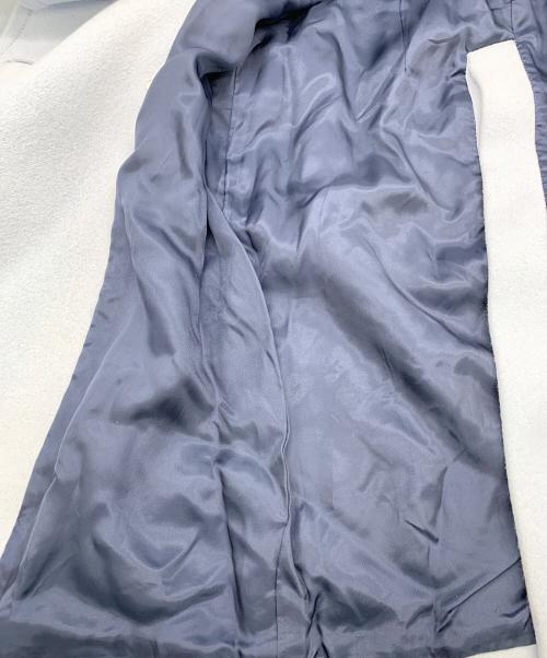 4℃（ヨンドシー）4℃ (ヨンドシー) ステンカラーコート ブルー サイズ:36の古着・服飾アイテム