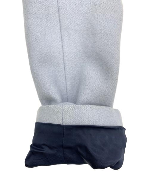 4℃（ヨンドシー）4℃ (ヨンドシー) ステンカラーコート ブルー サイズ:36の古着・服飾アイテム