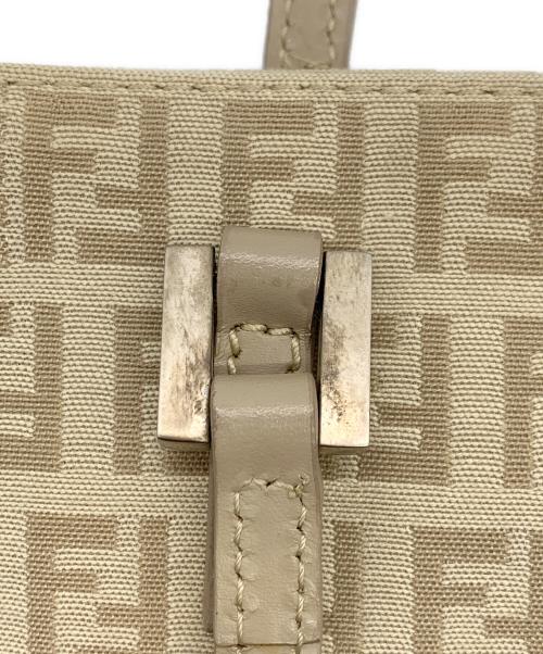 FENDI（フェンディ）FENDI (フェンディ) ハンドバッグ ベージュの古着・服飾アイテム