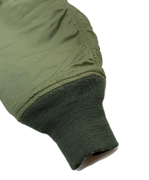 ALPHA INDUSTRIES（アルファインダストリーズ）ALPHA INDUSTRIES (アルファインダストリーズ) フライトジャケット グリーン サイズ:Sの古着・服飾アイテム