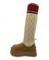 中古・古着 UGG (アグ) クラッシックセーターレターブーツ ブラウン×ベージュ サイズ:US8：18000円