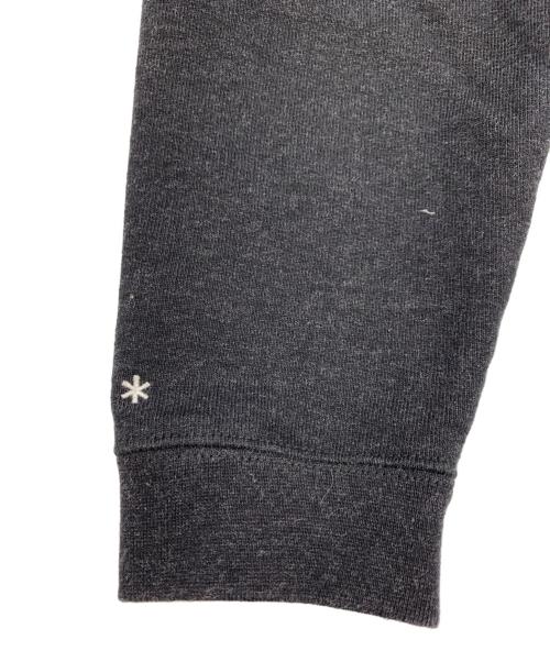 Snow peak（スノーピーク）snow peak (スノーピーク) RECYCLED COTTON SWEAT CREWNECK ブラック サイズ:Lの古着・服飾アイテム