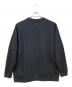 snow peak (スノーピーク) RECYCLED COTTON SWEAT CREWNECK ブラック サイズ:L：6000円