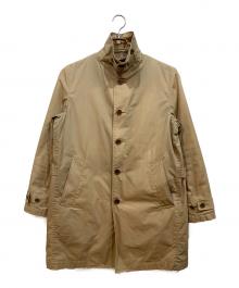 MARGARET HOWELL（マーガレットハウエル）の古着「ライナー付ステンカラーコート」｜ベージュ