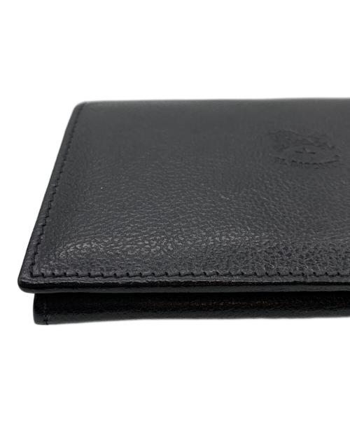 IL BISONTE（イル ビゾンテ）IL BISONTE (イル ビゾンテ) 2つ折り財布 ブラックの古着・服飾アイテム