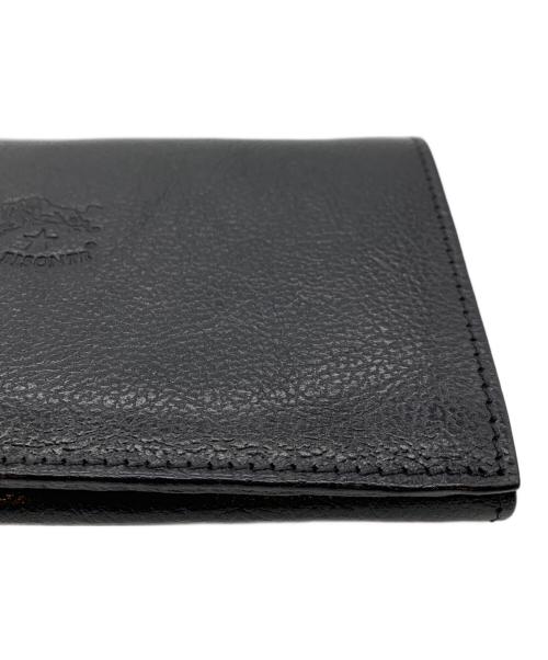 IL BISONTE（イル ビゾンテ）IL BISONTE (イル ビゾンテ) 2つ折り財布 ブラックの古着・服飾アイテム