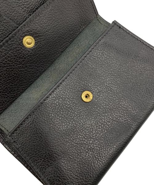 IL BISONTE（イル ビゾンテ）IL BISONTE (イル ビゾンテ) 2つ折り財布 ブラックの古着・服飾アイテム