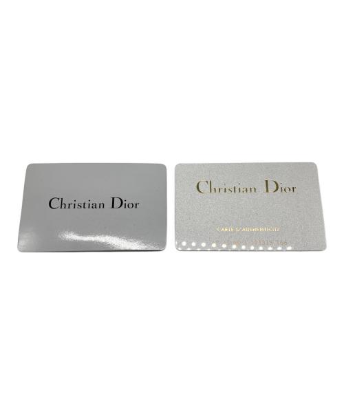 Christian Dior（クリスチャン ディオール）Christian Dior (クリスチャン ディオール) デニム3つ折り財布 ブラックの古着・服飾アイテム