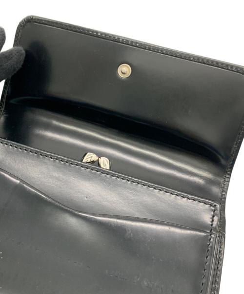 GUCCI（グッチ）GUCCI (グッチ) 3つ折り財布 ブラックの古着・服飾アイテム