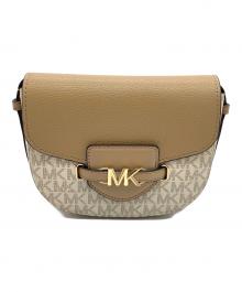 MICHAEL KORS（マイケル・コース）の古着「サドルクロスボディスモール」｜ホワイト