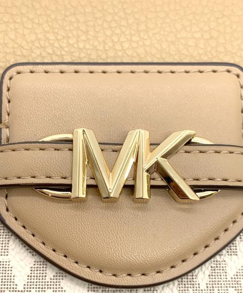 MICHAEL KORS（マイケル・コース）MICHAEL KORS (マイケル・コース) サドルクロスボディスモール ホワイトの古着・服飾アイテム